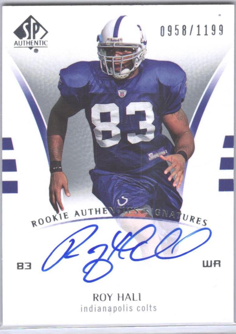 Roy Hall [Autograph] #203