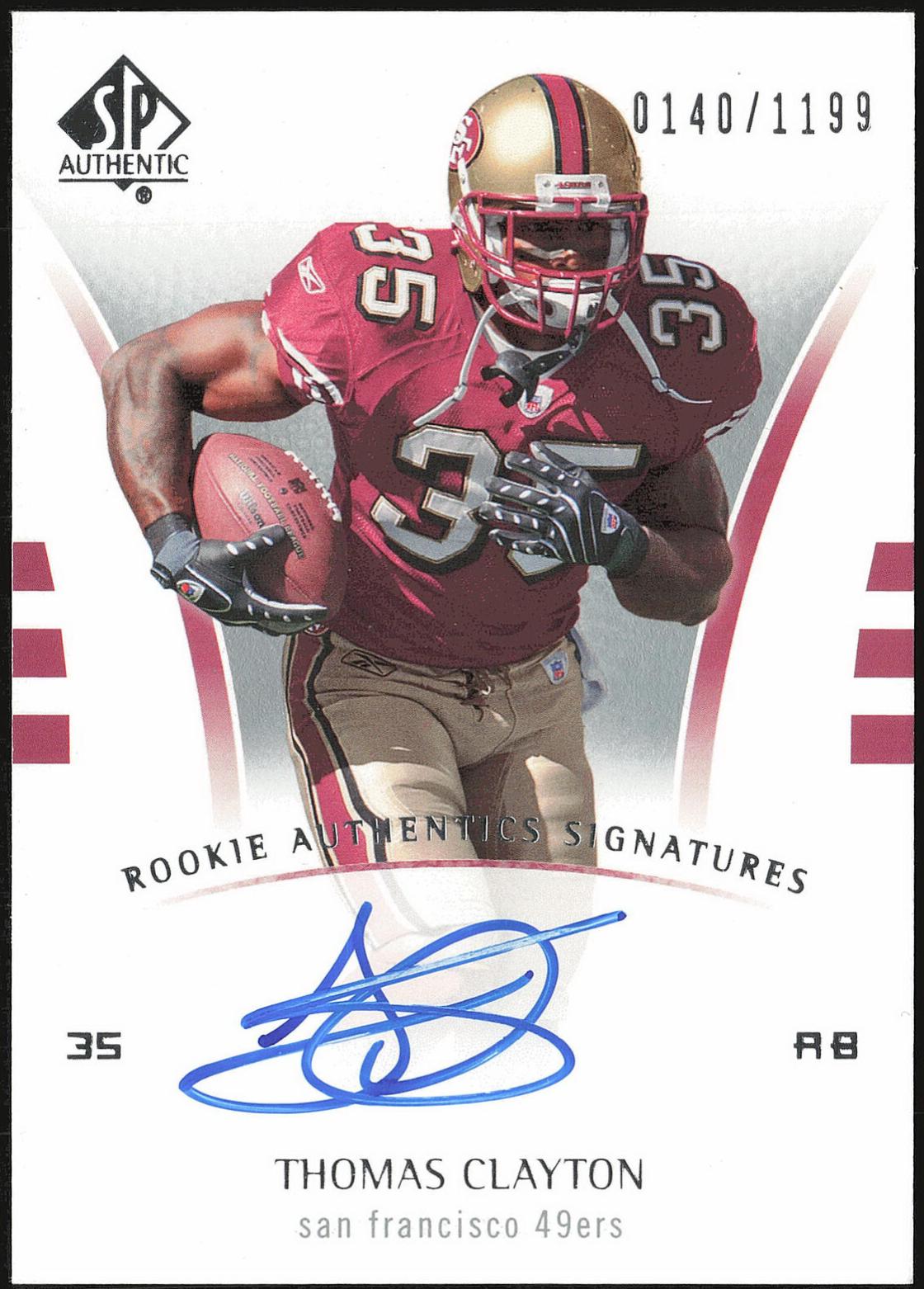 Thomas Clayton [Autograph] #228
