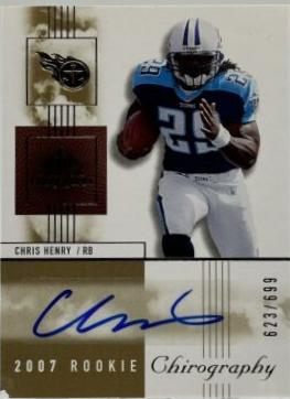 Chris Henry [Autograph] #120