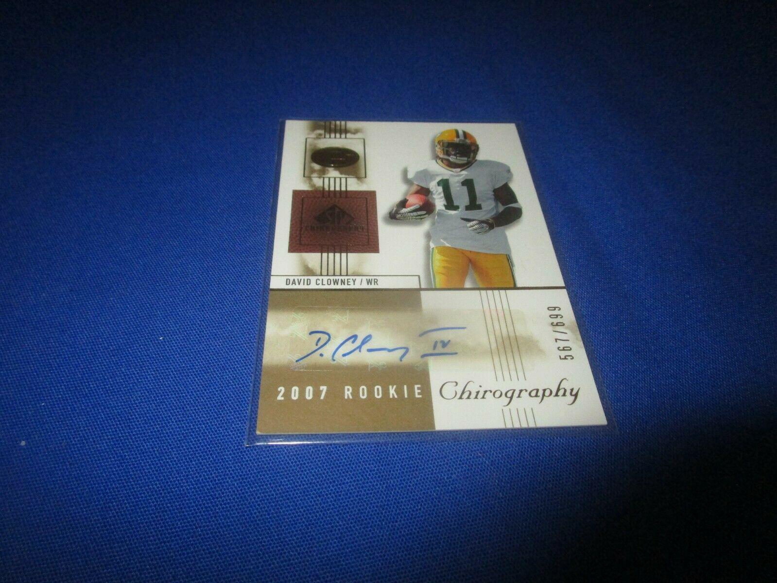 David Clowney [Autograph] #145