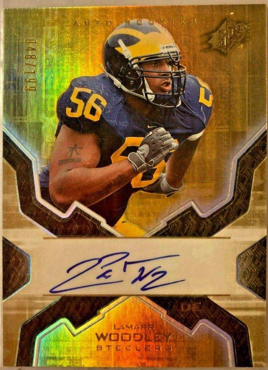 LaMarr Woodley [Autograph Gold] #184