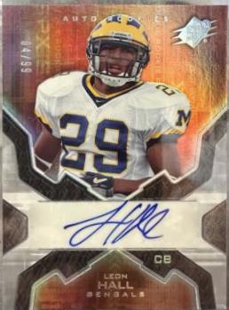 Leon Hall [Autograph Silver Holofoil] #186