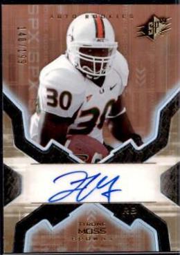 Tyrone Moss [Autograph Gold] #166