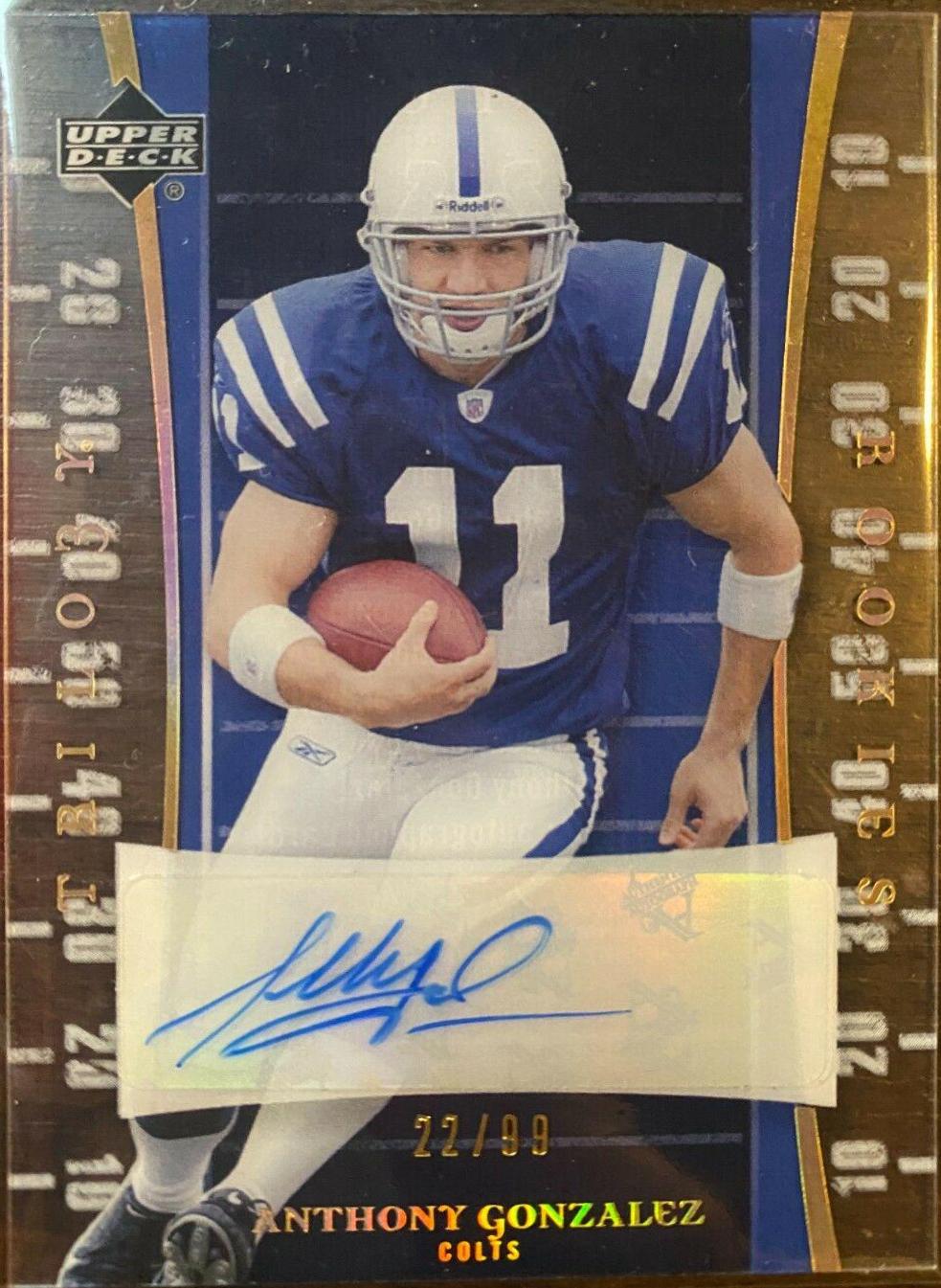 Anthony Gonzalez [Autograph] #105