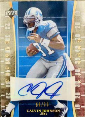 Calvin Johnson [Autograph] #107