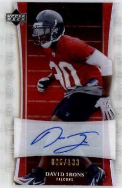 David Irons [Autograph] #137
