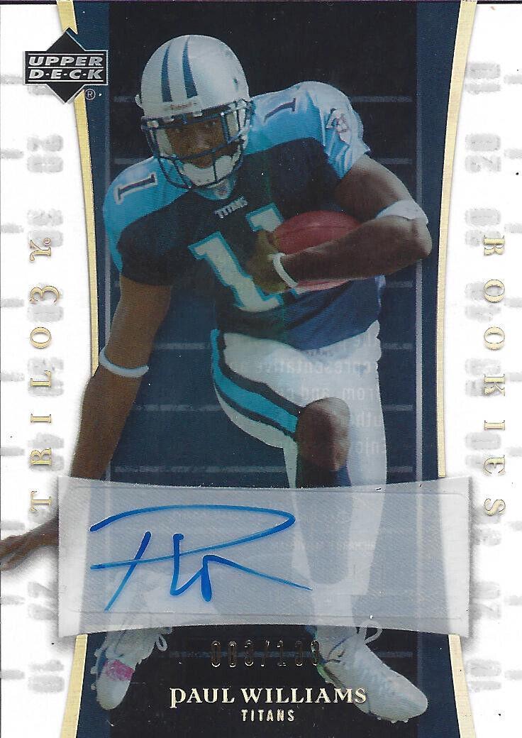 Paul Williams [Autograph] #170