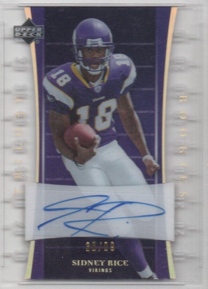 Sidney Rice [Autograph] #117