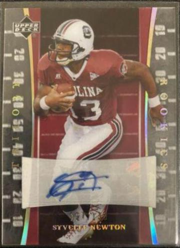Syvelle Newton [Autograph] #176