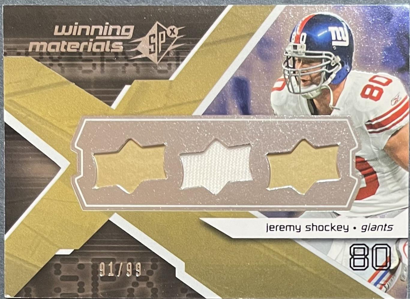Jeremy Shockey [Logo] #WM-SH