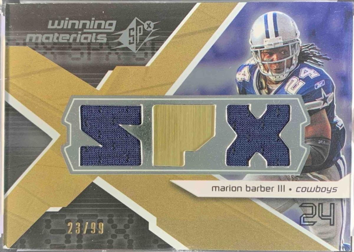 Marion Barber [Logo] #WM-MB
