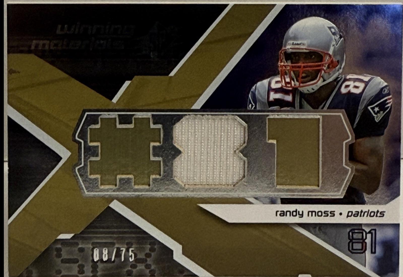 Randy Moss [Logo] #WM-RM
