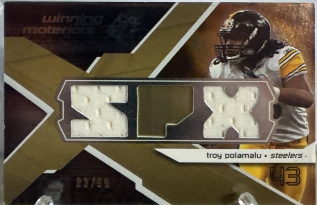 Troy Polamalu [Logo] #WM-TP