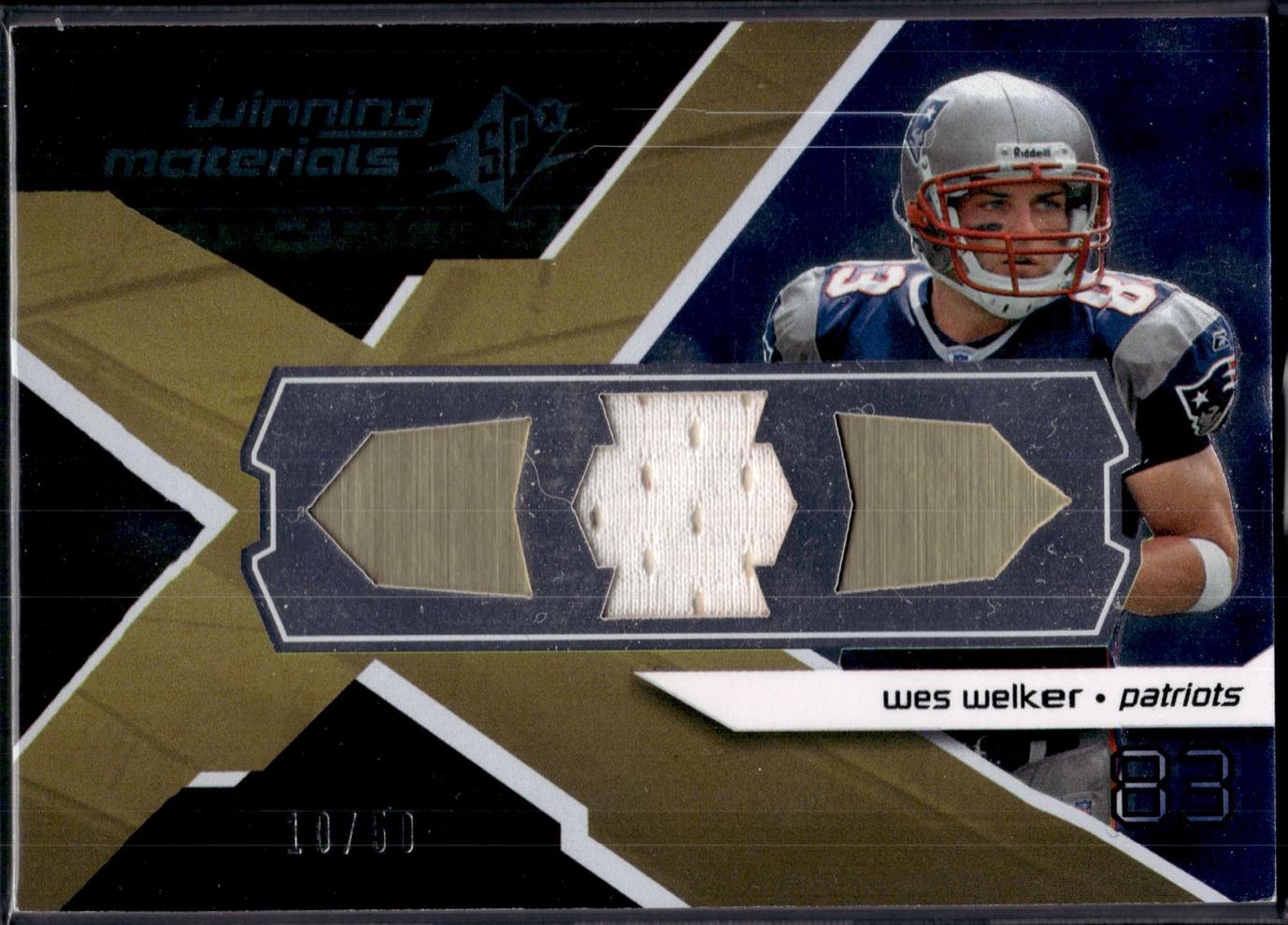 Wes Welker [Logo] #WM-WW2
