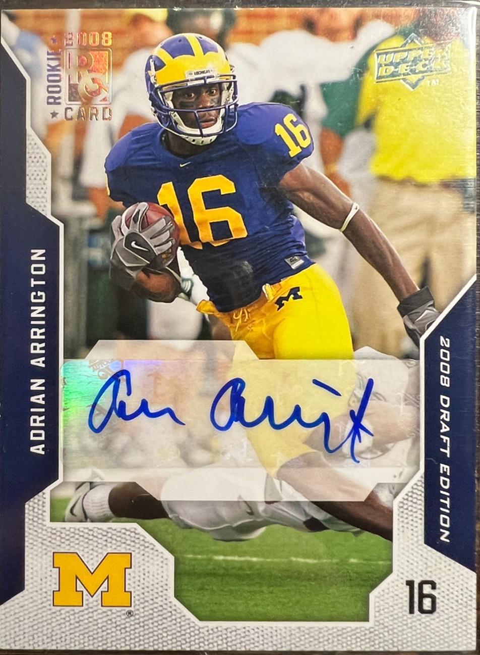 Adrian Arrington [Autograph] #65