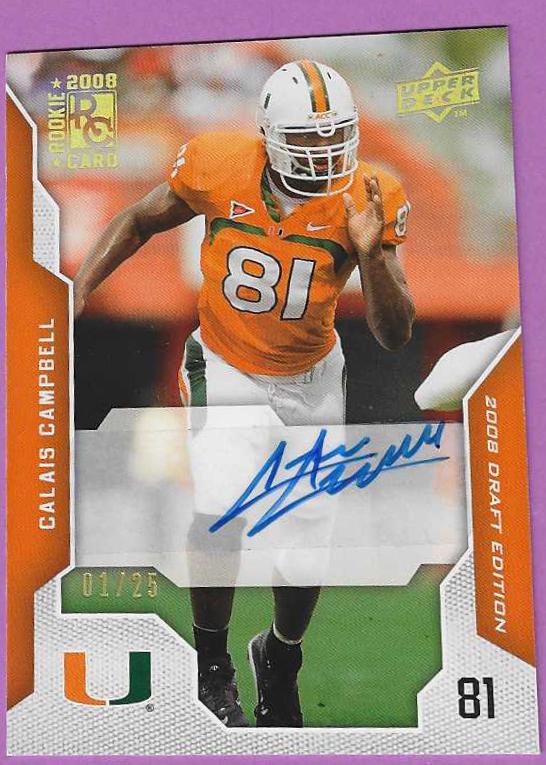 Calais Campbell [Autograph Gold] #11