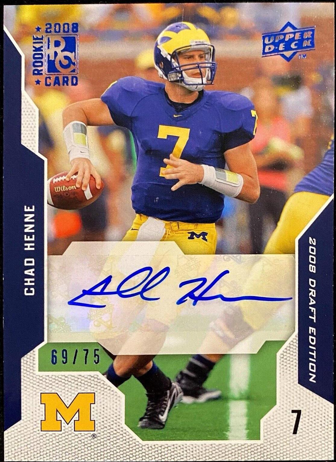 Chad Henne [Autograph Blue] #12