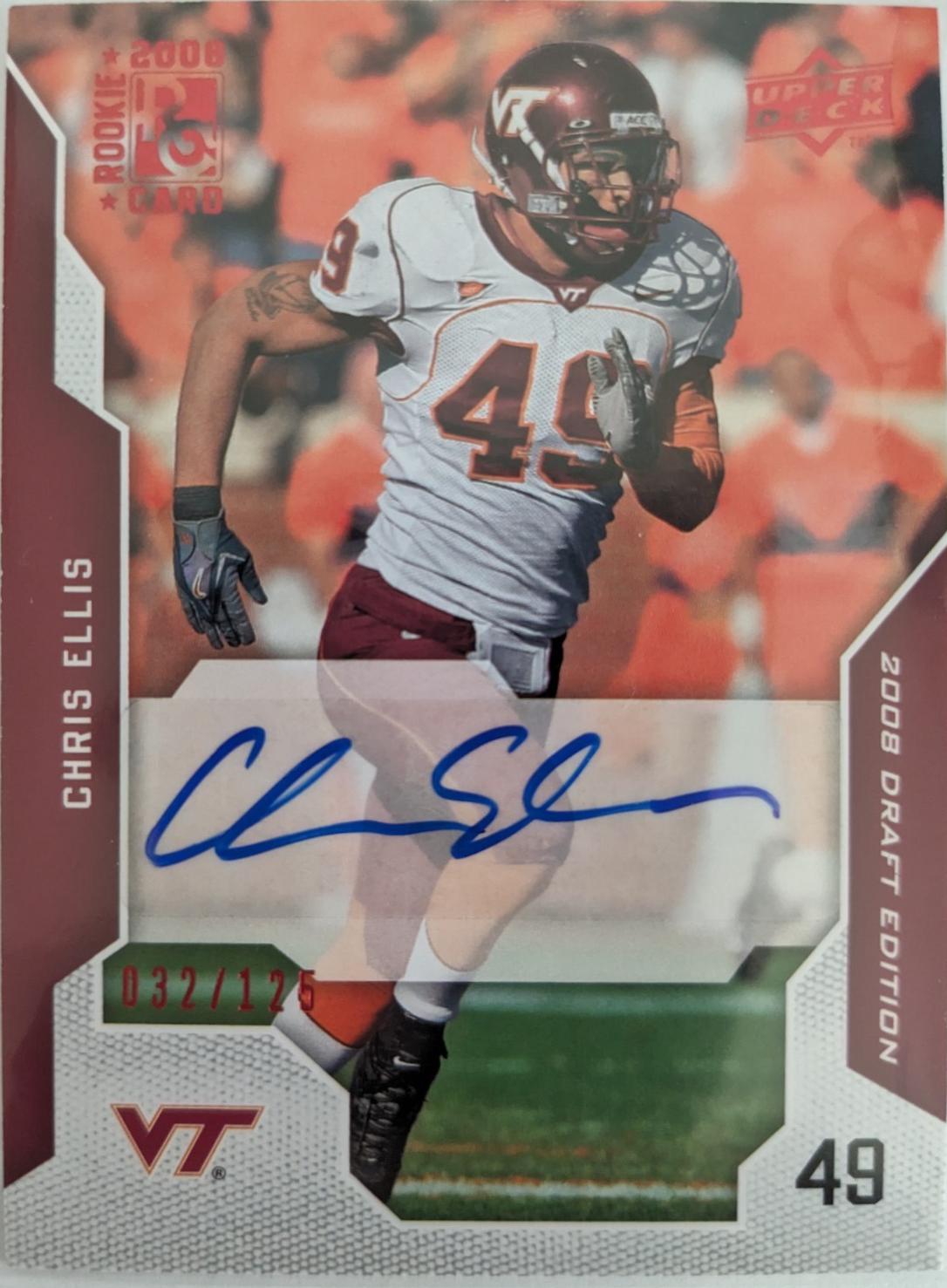 Chris Ellis [Autograph Red] #16