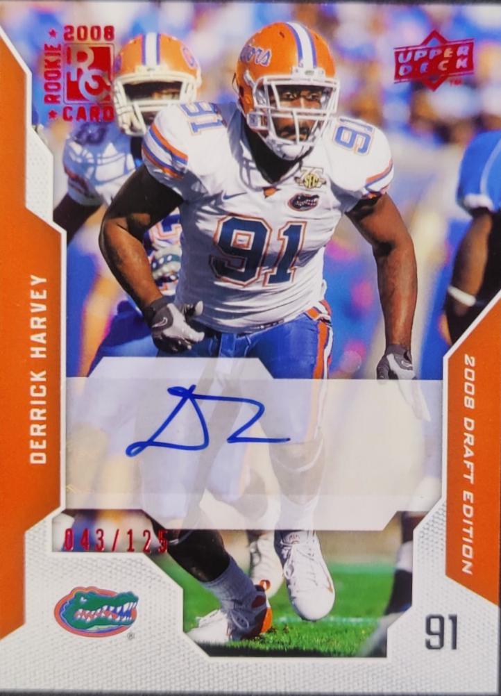 Derrick Harvey [Autograph Red] #25