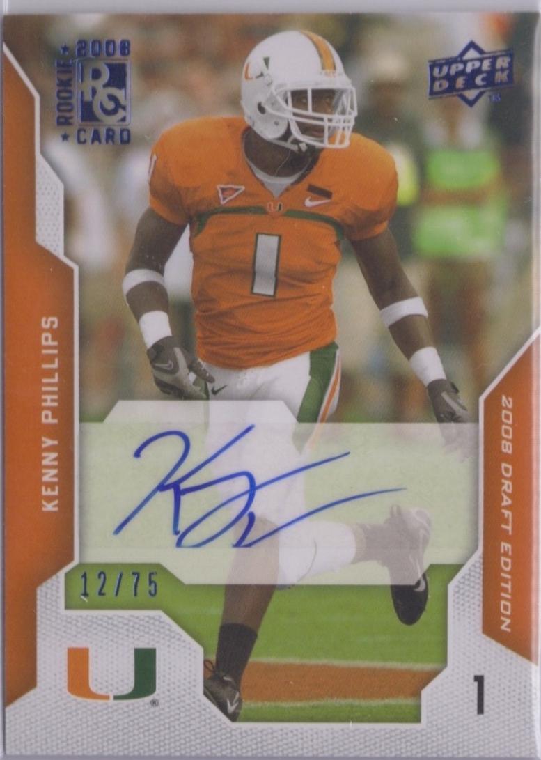 Kenny Phillips [Autograph Blue] #60