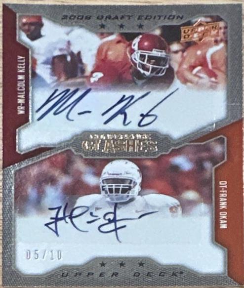 Malcolm Kelly / Frank Okam [Autograph Gold] #246