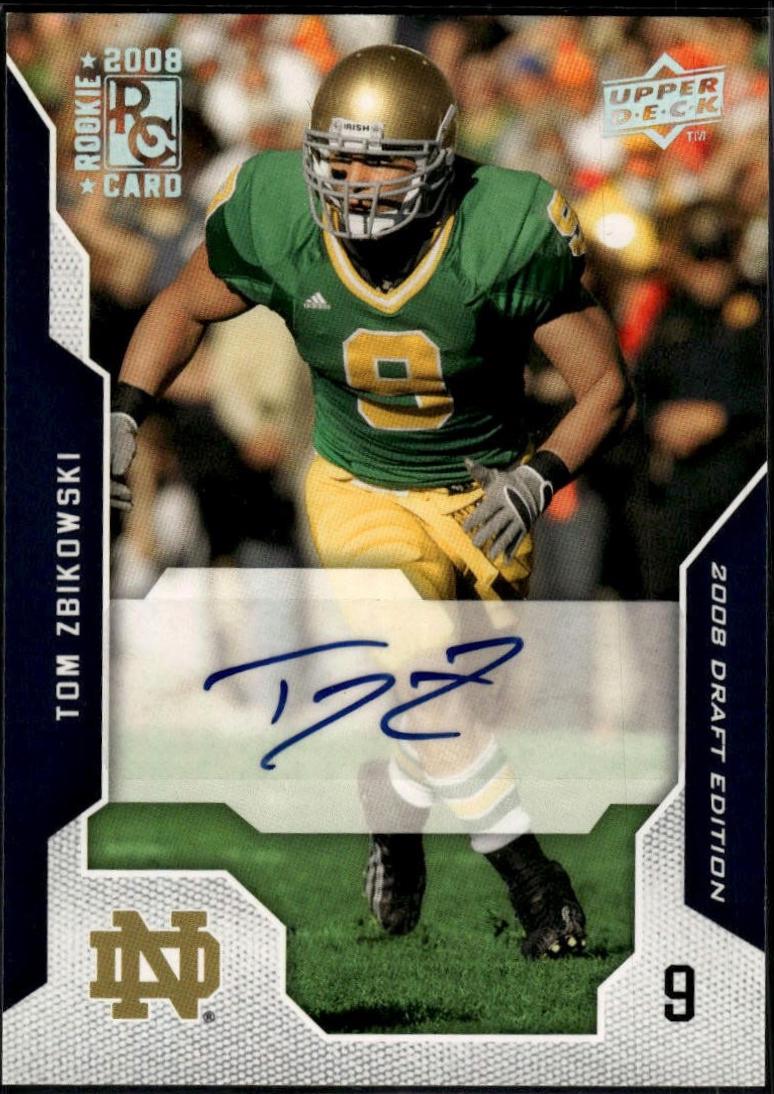 Tom Zbikowski [Autograph] #96