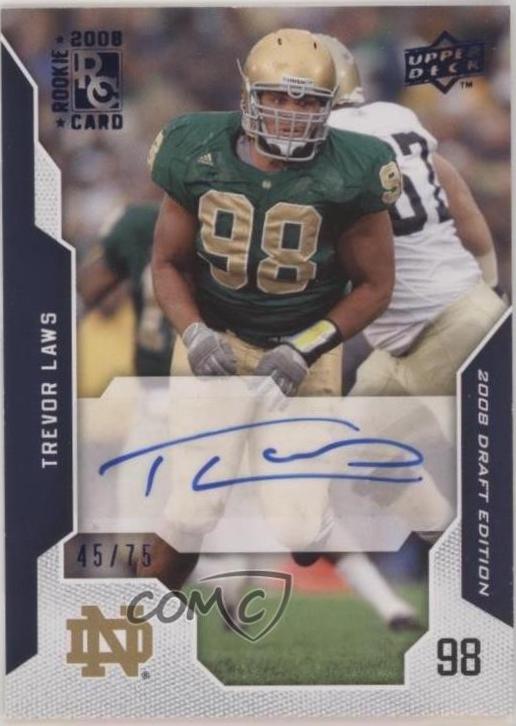 Trevor Laws [Autograph Blue] #98