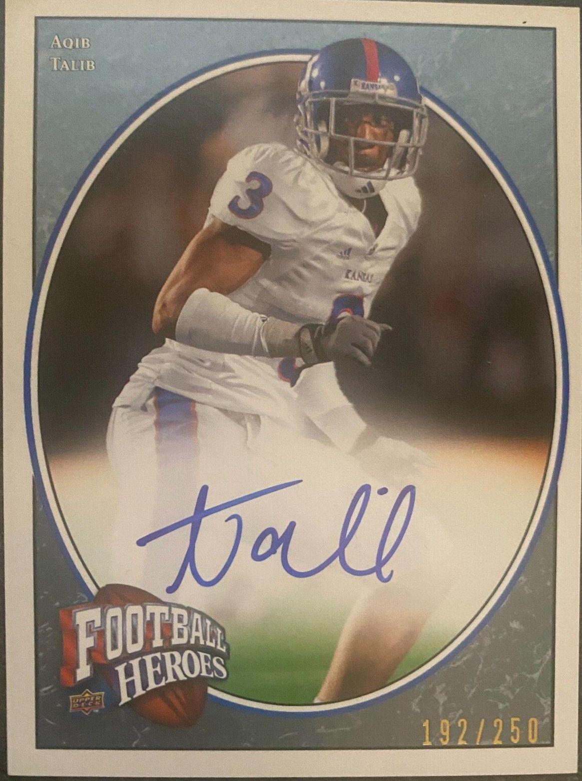 Aqib Talib [Autograph Blue] #109