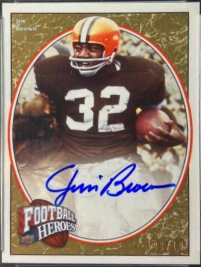 Jim Brown [Autograph Gold] #226