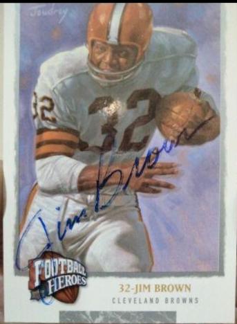 Jim Brown [Autograph Platinum] #225