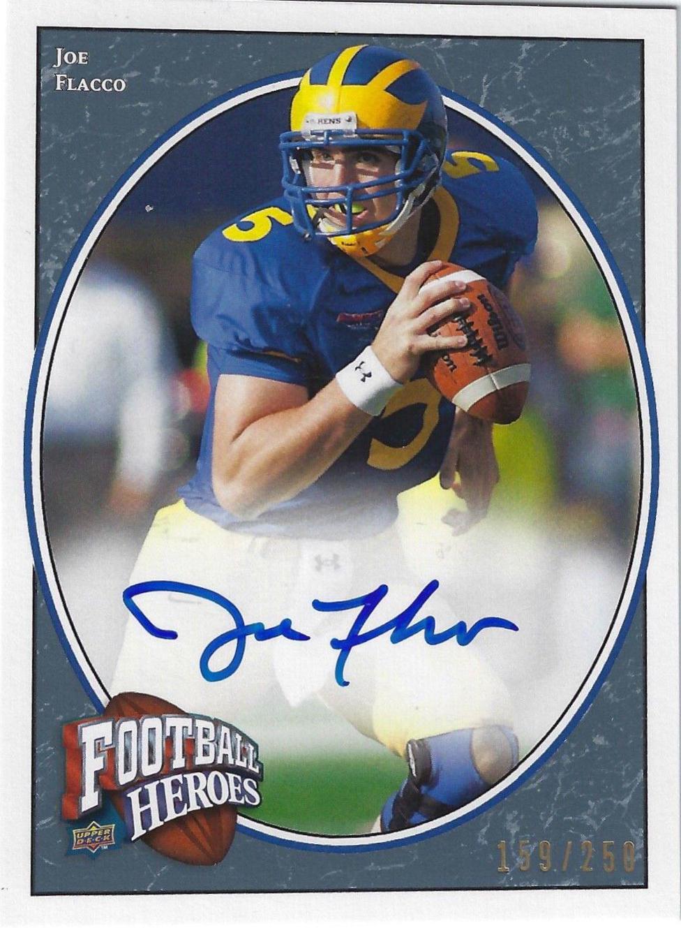 Joe Flacco [Autograph Blue] #158