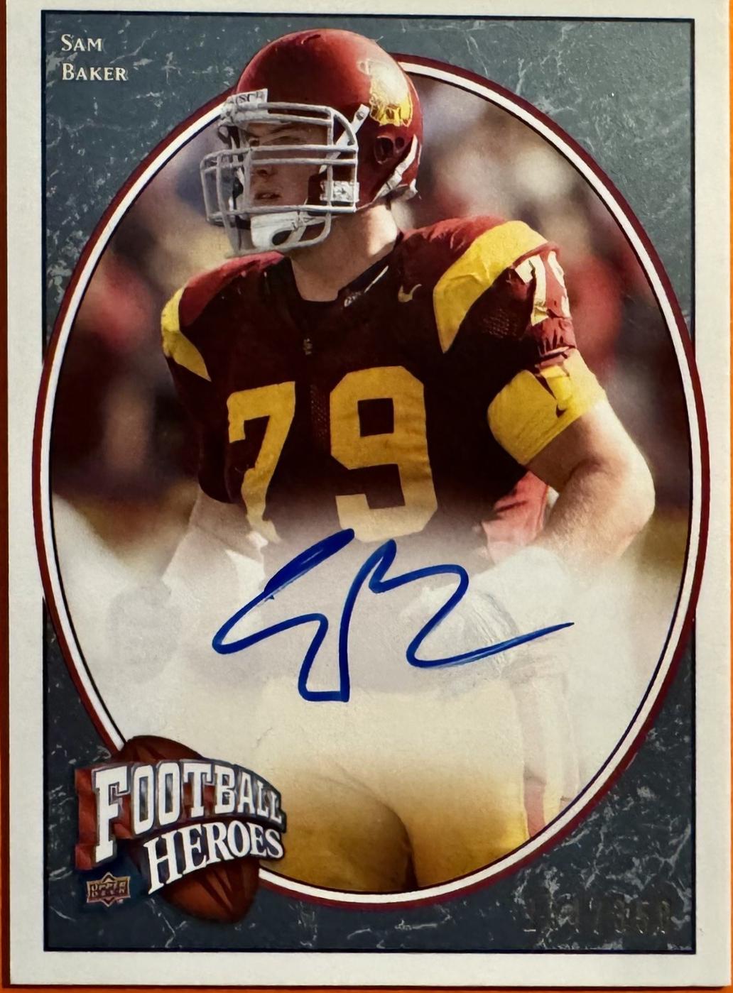 Sam Baker [Autograph Blue] #189