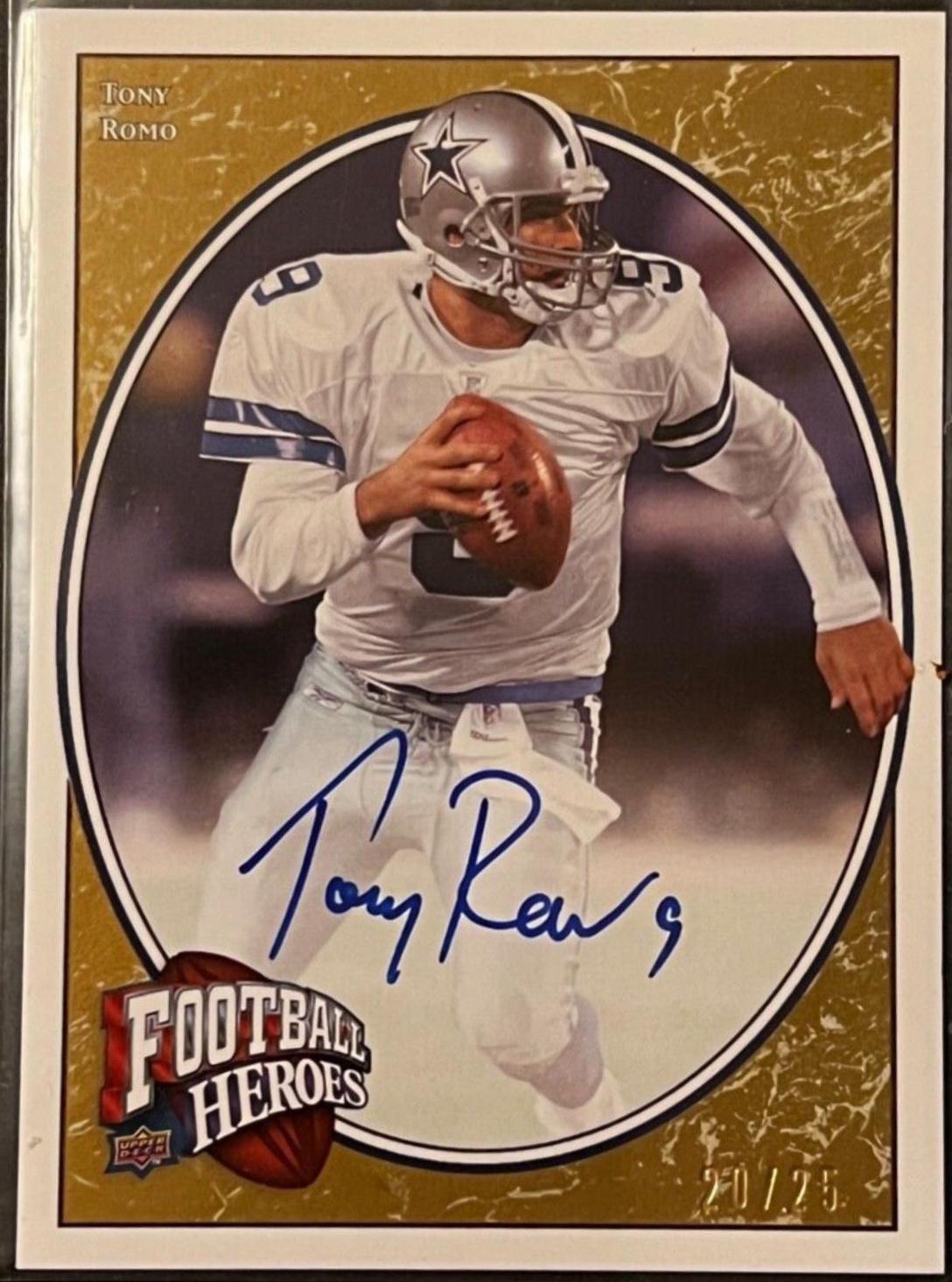 Tony Romo [Autograph Platinum] #92