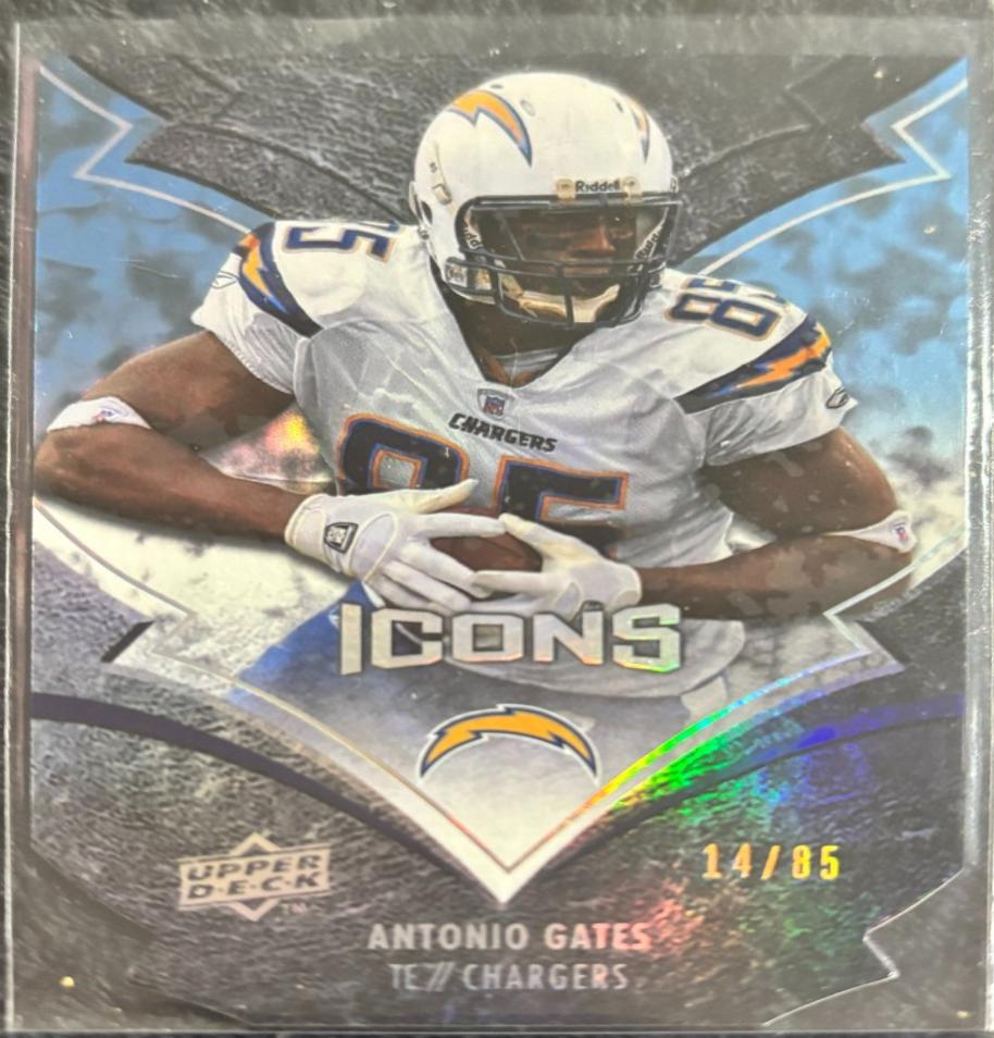 Antonio Gates [Blue Die Cut] #82