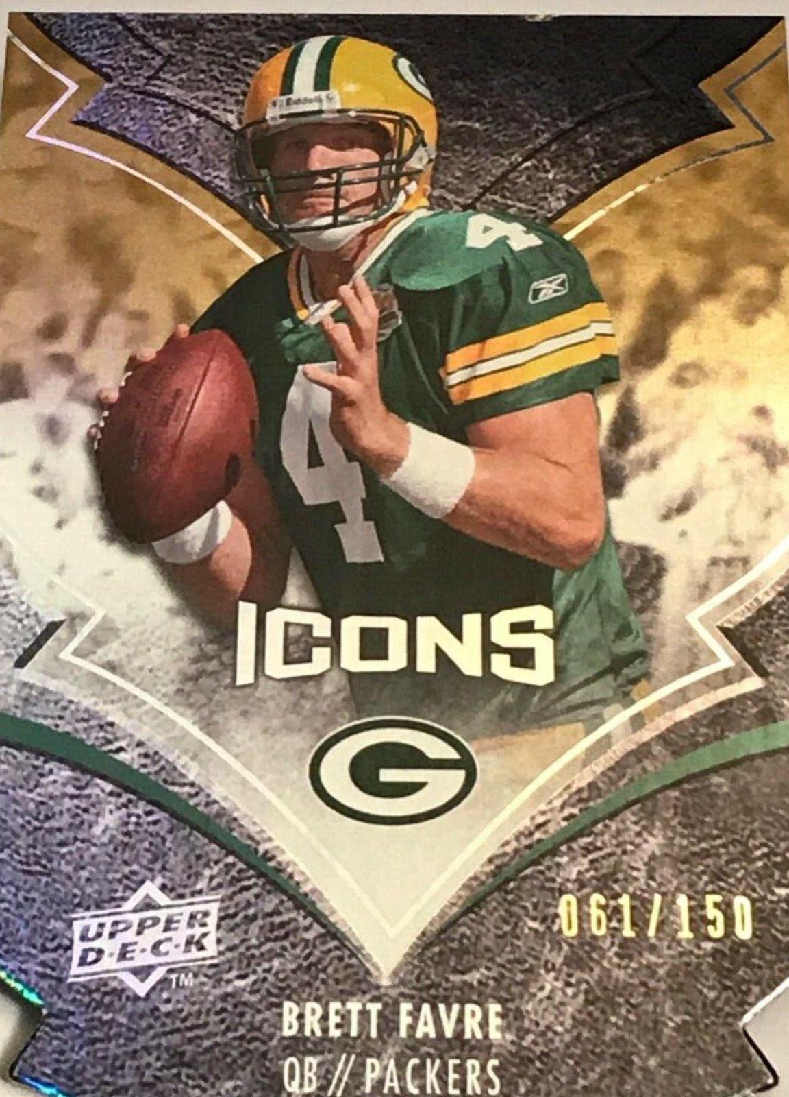 Brett Favre [Silver Die Cut] #34