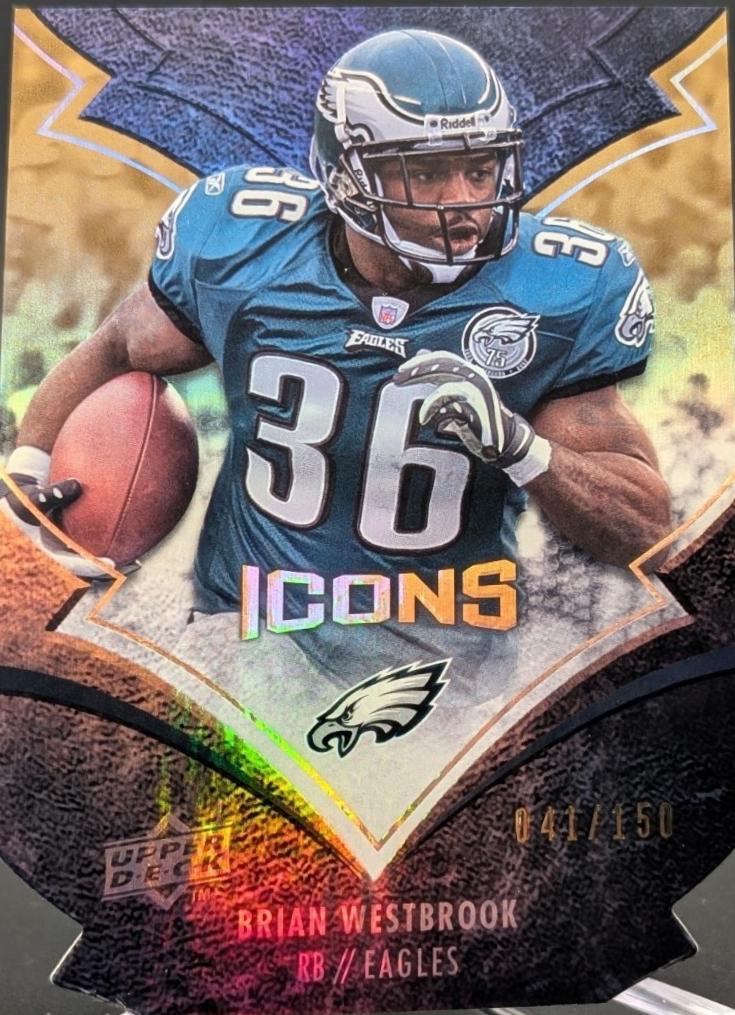Brian Westbrook [Silver Die Cut] #73