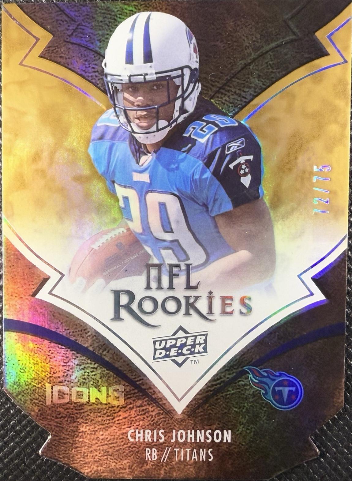 Chris Johnson [Gold Die Cut] #116