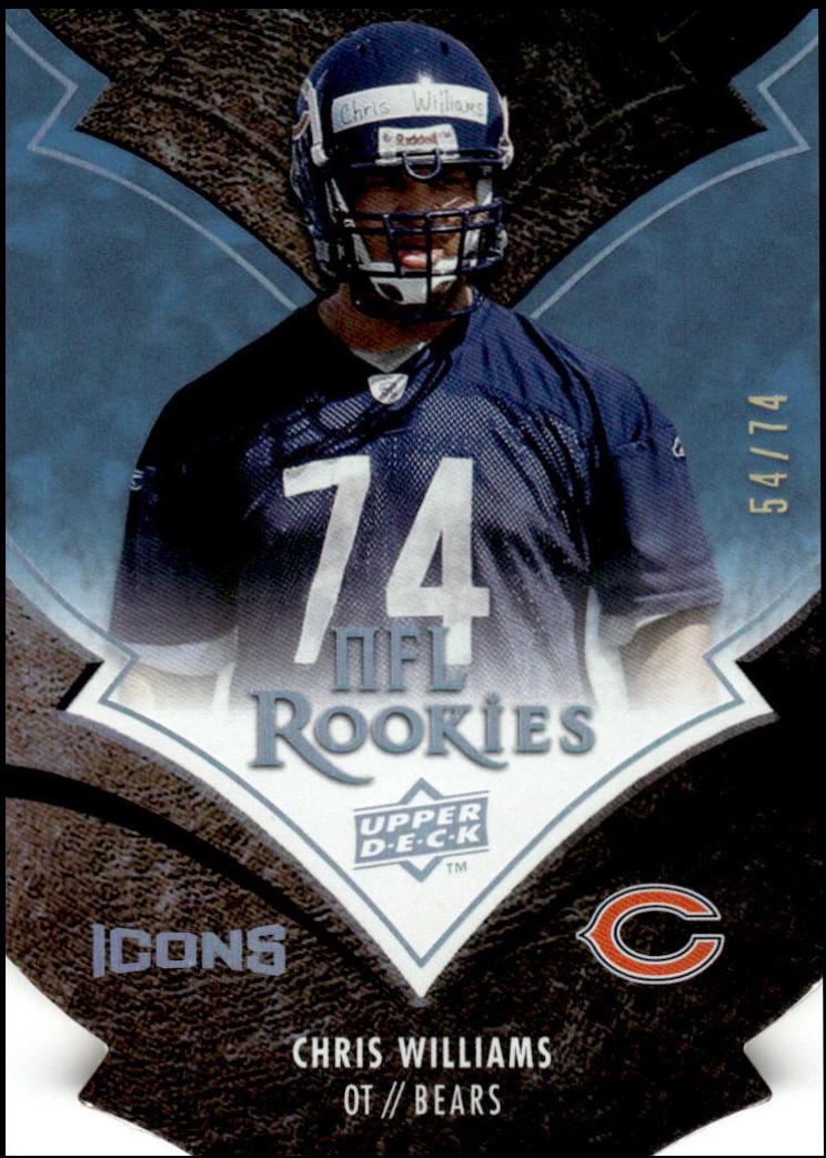 Chris Williams [Blue Die Cut] #212
