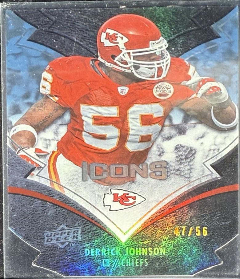 Derrick Johnson [Silver Die Cut] #49