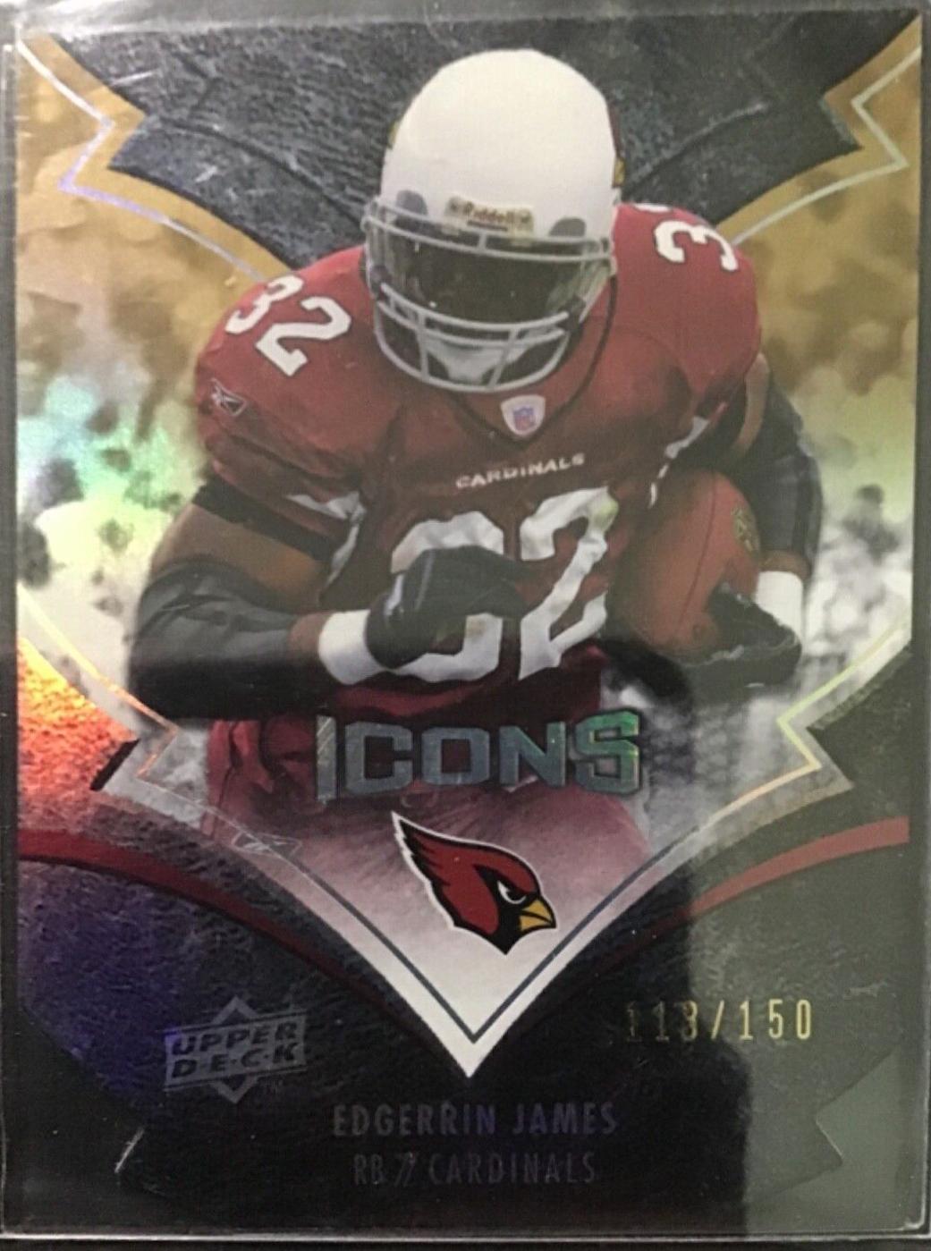 Edgerrin James [Silver Die Cut] #1