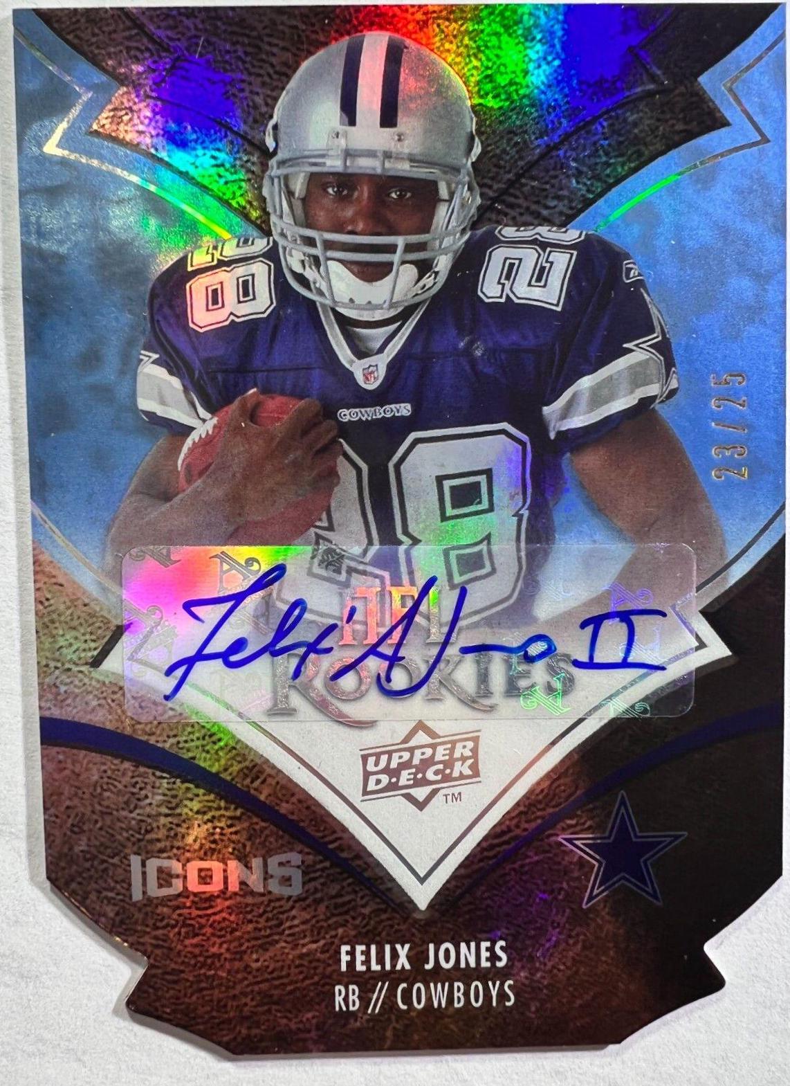 Felix Jones [Silver Die Cut] #133