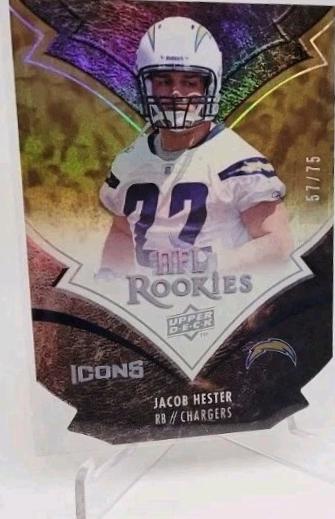 Jacob Hester [Gold Die Cut] #139