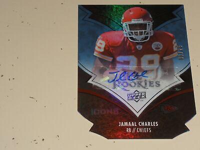 Jamaal Charles [Autograph Rainbow Die Cut] #142