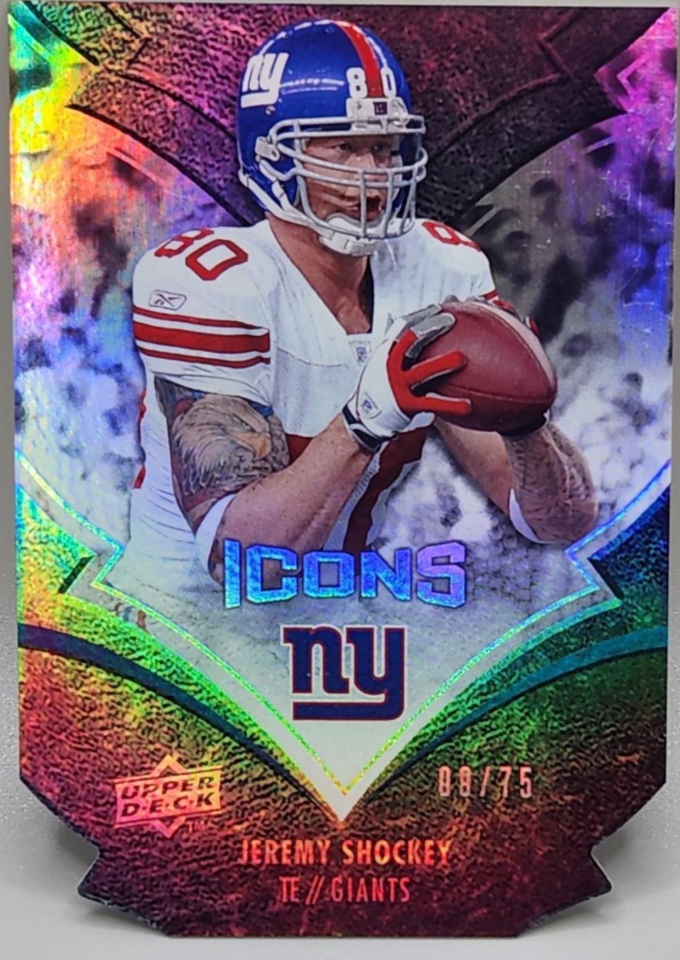 Jeremy Shockey [Silver Die Cut] #68