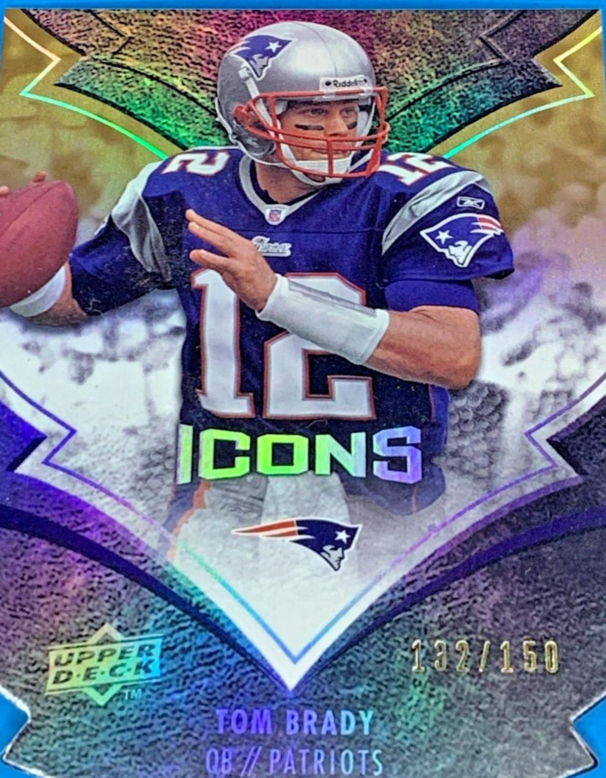 Tom Brady [Silver Die Cut] #58