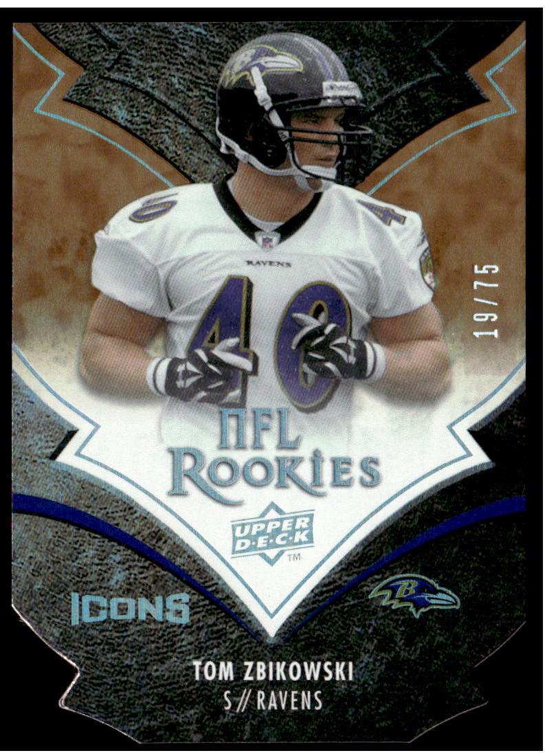 Tom Zbikowski [Gold Die Cut] #194