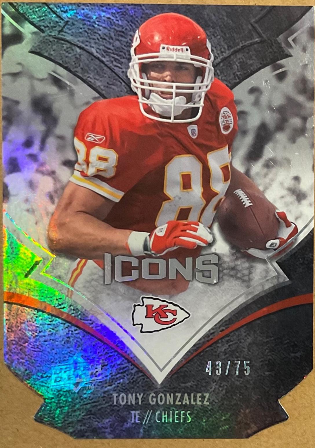 Tony Gonzalez [Gold Die Cut] #48