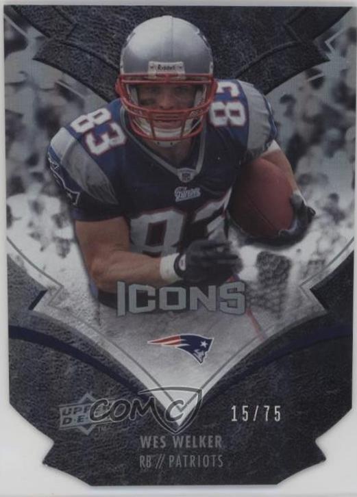 Wes Welker [Gold Die Cut] #61
