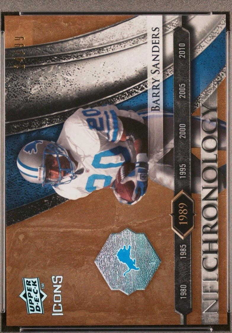 Barry Sanders [Gold] #CHR15