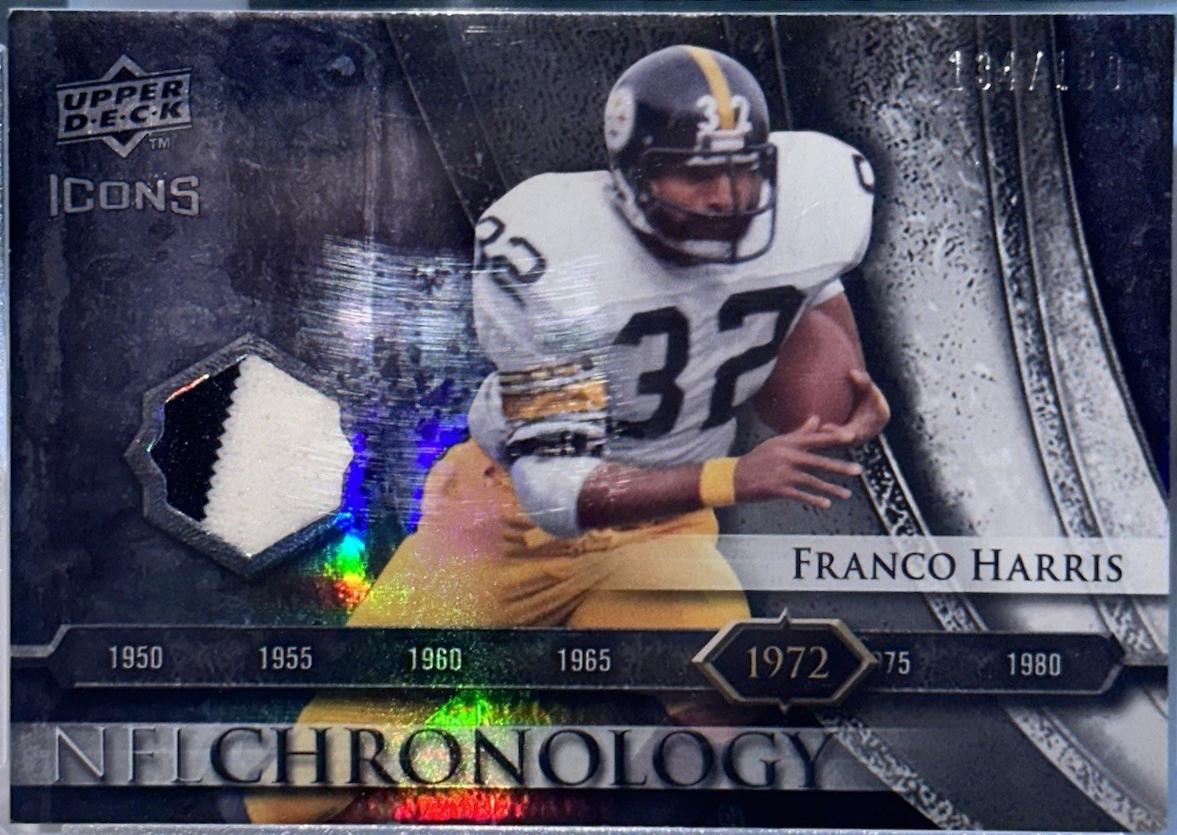 Franco Harris [Silver Jersey] #CHR5